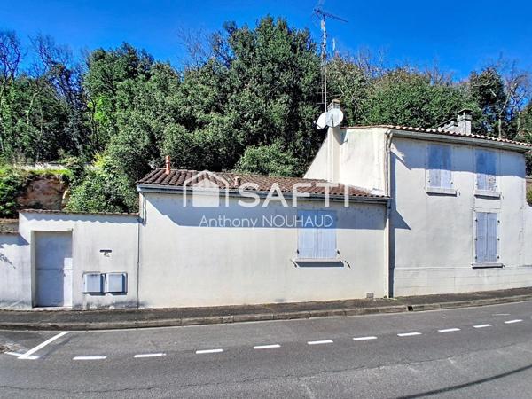 Maison avec travaux, et potentiel, proche de COGNAC