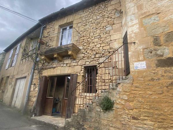 Maison ancienne - Saint-cyprien Coquette maison de village en pierre avec terrasse et balcon