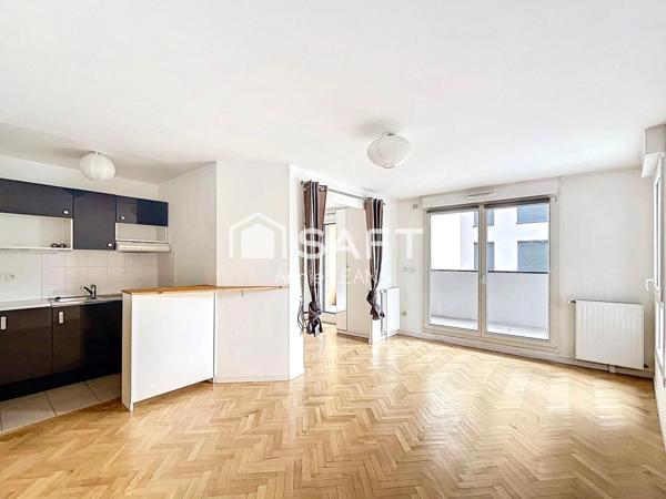 Exclusivité – Bel espace de vie avec balcon et parking – Montreuil, rue Marceau