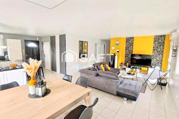 Plain-pied 180 m² avec 1,5 ha – idéal chevaux