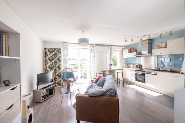 Montbeton (82290) EXCLUSIVITÉ, MONTBETON, bel appartement lumineux de Type T3 avec terrasse et 2 places de parking