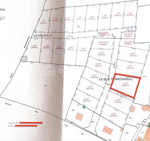 DEVENEZ PROPRIÉTAIRE à La Vieuville, commune d'Alluyes.

Offrez-vous un cadre de vie agréable dans un environnement calme, verdoyant et résidentiel.
Idéalement située entre Chartres et Châteaudun et à proximité de Bonneval, la commune d'Alluyes séduit par sa qualité de vie.

Proche des différents axes routiers (N10 et à l'A11), venez découvrir un lotissement libre de constructeur de 23 terrains à bâtir entièrement viabilisés (eau, électricité, fibre optique), parfaitement adaptés à la réalisation de votre future maison individuelle.

En direction de Bonneval, vous trouverez toutes les commodités du quotidien (commerces, marché, supermarchés, piscine, écoles, collège, crèches, maison médicale…).
Sachez que la gare se trouve à 8 min en voiture et dessert Paris, Châteaudun et Tours. 

Les atouts du programme :
    •    23 Parcelles de 542 à 884 m² en zone UB,
    •    17 366m2 de surface constructible,
    •    Terrains entièrement viabilisés et bornés,
    •    Permis d'amener purger de tout recours,
    •   Etude de faisabilité de l'assainissement autonome d'un futur lotissement réalisé,
    •    Voirie effectué,
    •    Lampadaires posé,
    •    Environnement paisible et résidentiel,
    •    Accès rapide à l'A11 et N10,
    •    À proximité de Chartres, Châteaudun et Bonneval, 
    •   Gare à 8 min,
    •   Commodités à proximité.

Construisez votre projet de vie dans un cadre naturel, alliant tranquillité et proximité des principaux axes de routiers.