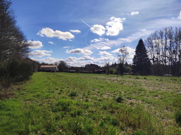Terrain plat constructible de 3200m2 Périgord Vert