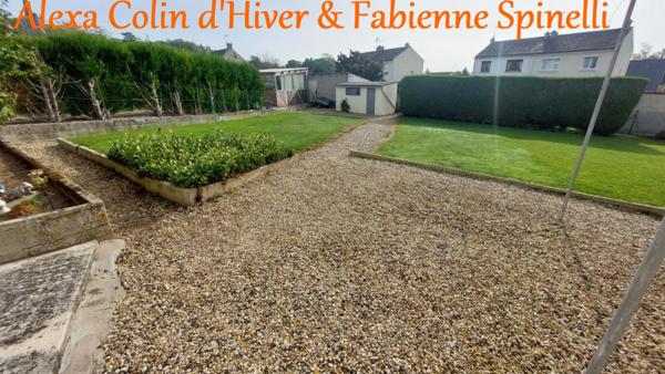 BUCY le LONG plain pieds, 3 chambres, sous-sol total sans travaux !