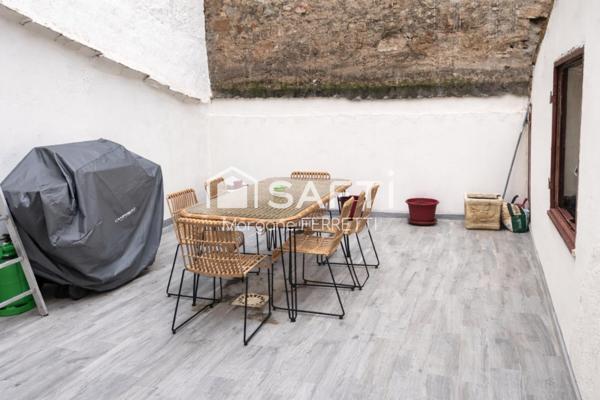 MAISON R+3 147 M² AVEC TERRASSE ET LOCAL COMMERCIAL INDÉPENDANT