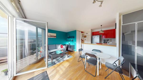 Appartement meublé Alfortville 3 pièce(s) 68m² avec balcon et parking