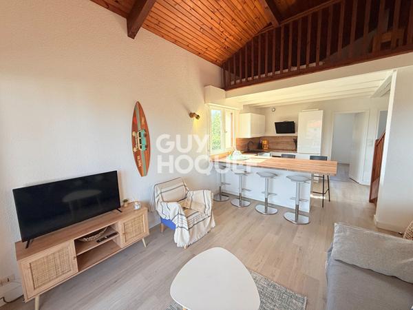 Grand appartement 2 chambres + mezzanine à Mimizan-plage