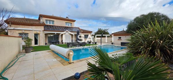 Maison 145 m² sur 1327 m² de jardin avec piscine