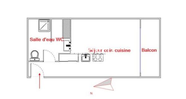 À vendre Studio 29.74 m² - Paris 75009