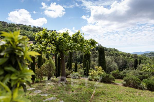 VUE PANORAMIQUE MAISON FAMILIALE 5 SUITES CHATEAUNEUF-GRASSE
