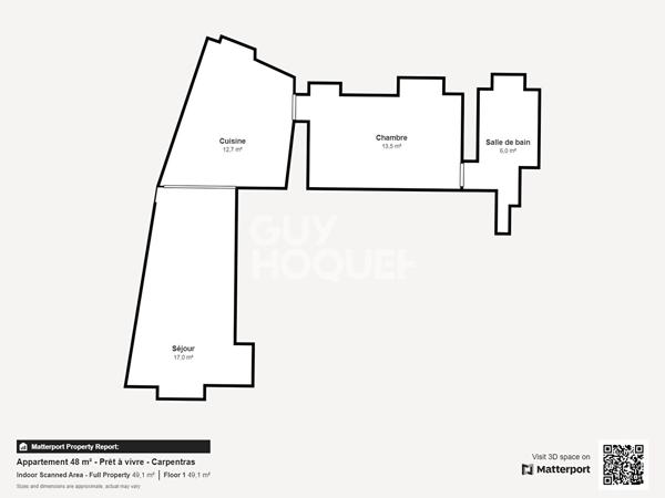 CARPENTRAS Centre - Idéal Investisseur / 10 % de rentabilité : T2 Rénové et Déjà Loué !