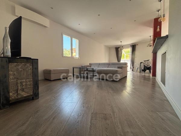 Maison à vendre 6 pièces CAGNES SUR MER (06), jardin piscinable, cave !
