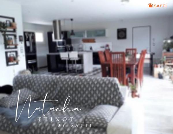 FRONTON Maison de plain-pied récente  110 m² 3 chambres + bureau – Grand garage – Terrain 1000 m²