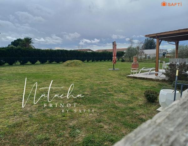 FRONTON Maison de plain-pied récente  110 m² 3 chambres + bureau – Grand garage – Terrain 1000 m²