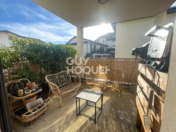 À VENDRE Appartement de plain-pied avec jardin Centre de Luzinay