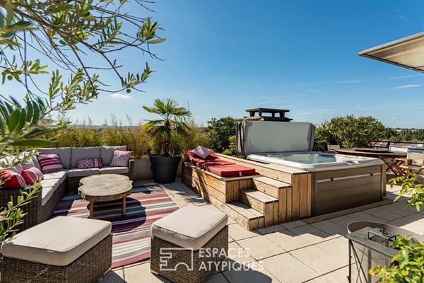 Appartement d’exception de 156 m² avec rooftop panoramique de 220 m²