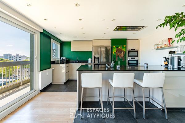 Appartement d’exception de 156 m² avec rooftop panoramique de 220 m²