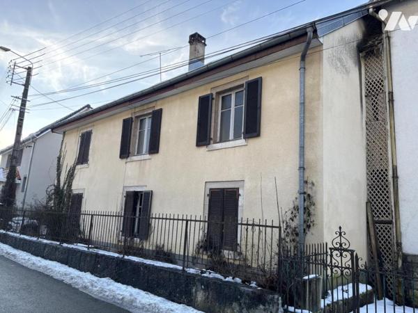 HERIMONCOURT, maison de 1811  à rénover en totalité anciennement composé de trois appartements 