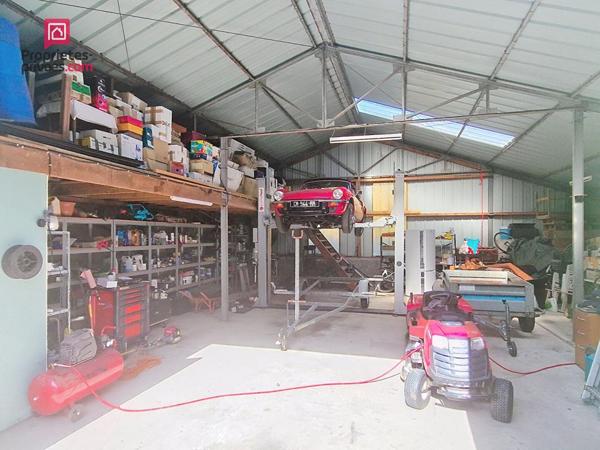 MORLAIX Maison 110 m2 et hangar 130m²