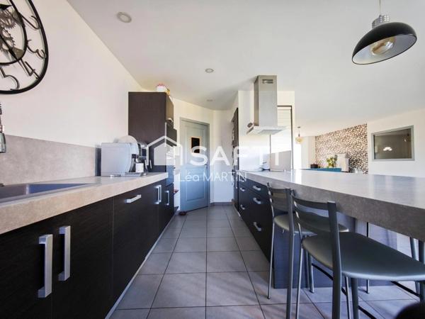 Pavillon 129m2 - 4 chambres - Jardin et garage