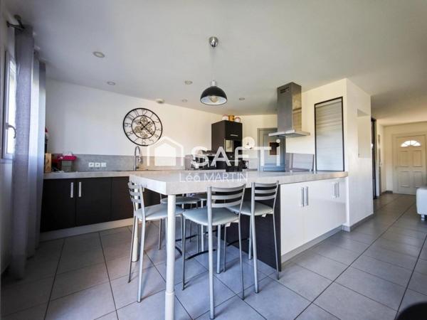 Pavillon 129m2 - 4 chambres - Jardin et garage