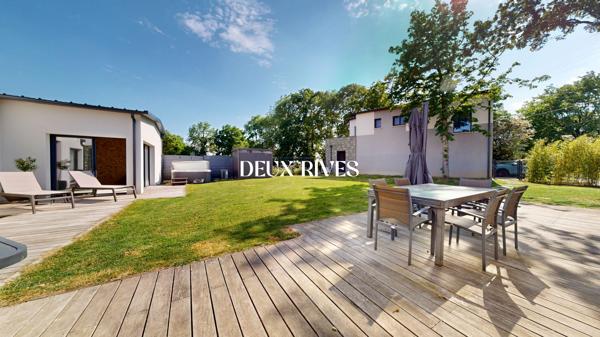 Maison d'architecte Deux habitations indépendantes (300m2) - piscine intérieure - DPE B