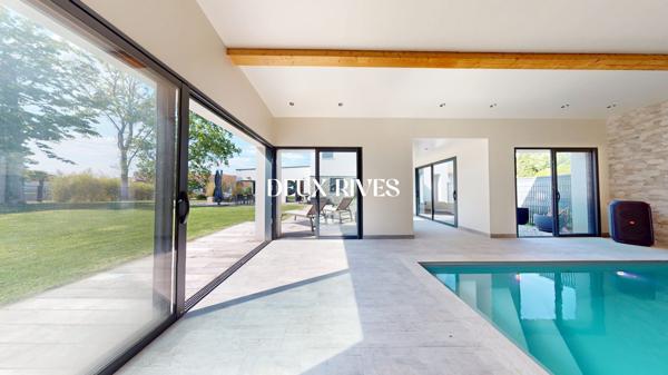Maison d'architecte Deux habitations indépendantes (300m2) - piscine intérieure - DPE B