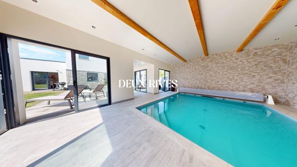 Maison d'architecte Deux habitations indépendantes (300m2) - piscine intérieure - DPE B