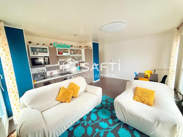 Appartement moderne avec double parking, proche Paris