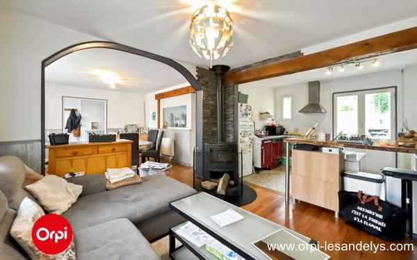 Maison à vendre    4 pièces • 91 m2 Les Andelys