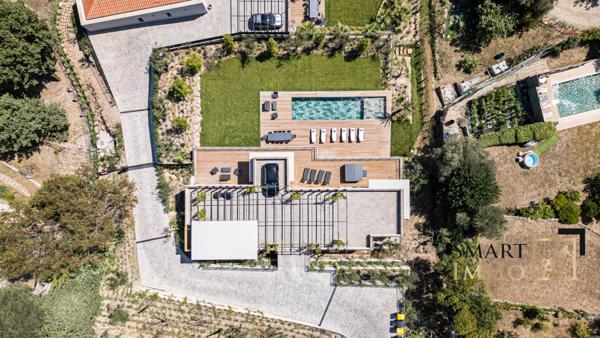 Mougins – Villa contemporaine d’exception : piscine, sauna, hammam