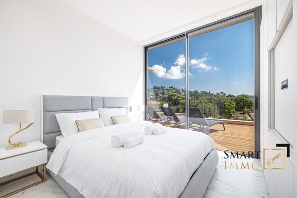 Mougins – Villa contemporaine d’exception : piscine, sauna, hammam