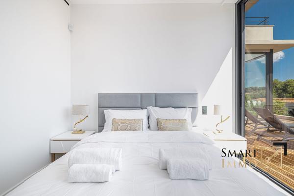 Mougins – Villa contemporaine d’exception : piscine, sauna, hammam