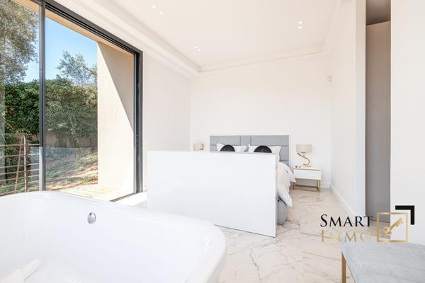 Mougins – Villa contemporaine d’exception : piscine, sauna, hammam