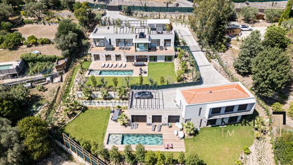 Mougins – Villa contemporaine d’exception : piscine, sauna, hammam