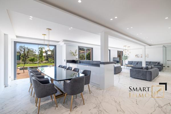 Mougins – Villa contemporaine d’exception : piscine, sauna, hammam
