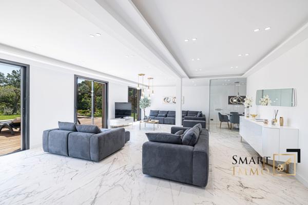 Mougins – Villa contemporaine d’exception : piscine, sauna, hammam