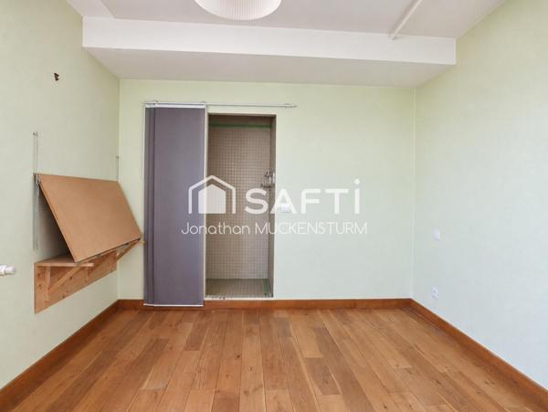 Bischheim – T4 en duplex avec rooftop et vues panoramiques