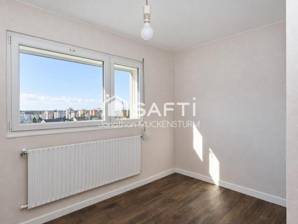 Bischheim – T4 en duplex avec rooftop et vues panoramiques