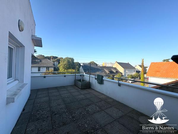 T2bis non meublé avec terrasse , Nantes