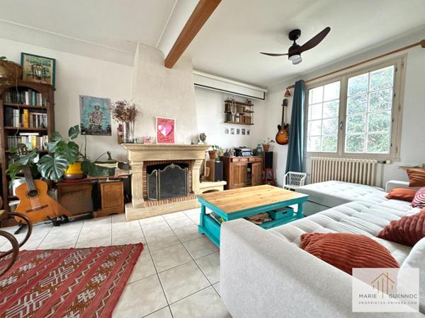 Maison de 90m2 (4 pièces) avec double garage, atelier et cave à Basse-Goulaine