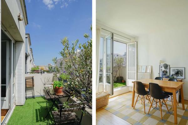 Appartement Paris 17 e - PORTE DE CLICHY / PARC MARTIN LUTHER KING