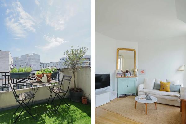 Appartement Paris 17 e - PORTE DE CLICHY / PARC MARTIN LUTHER KING