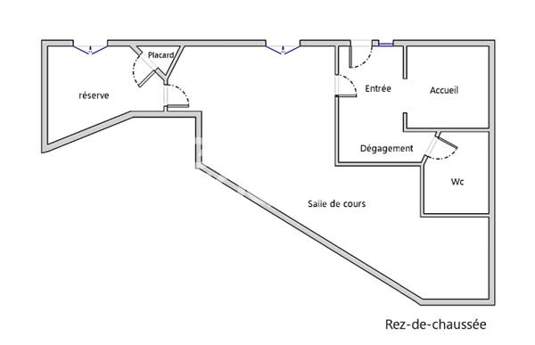 Local commercial de 53 m2 situé au centre ville d'Aire sur l'Adour