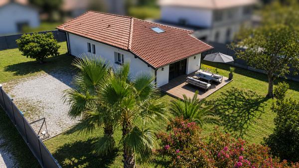 Maison Angresse centre, 90 m², 2 chambres, plain-pied