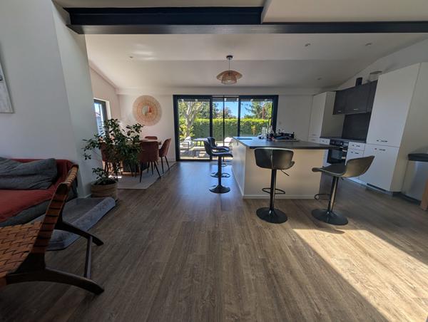 Maison Angresse centre, 90 m², 2 chambres, plain-pied