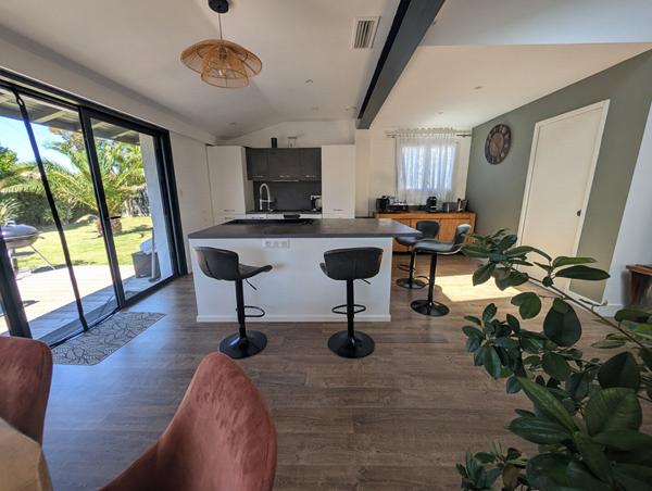 Maison Angresse centre, 90 m², 2 chambres, plain-pied