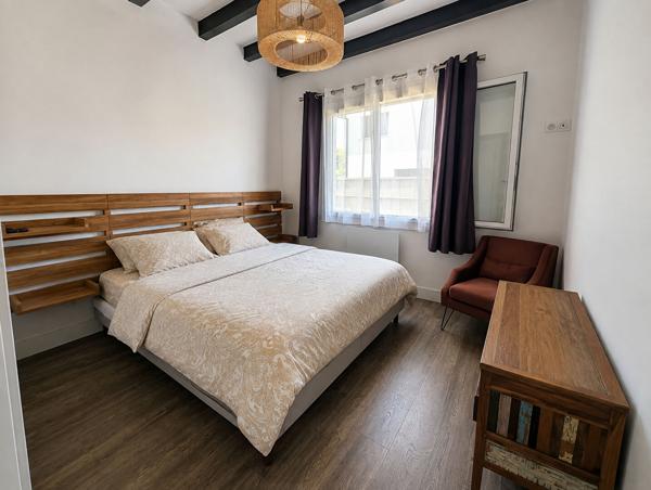 Maison Angresse centre, 90 m², 2 chambres, plain-pied