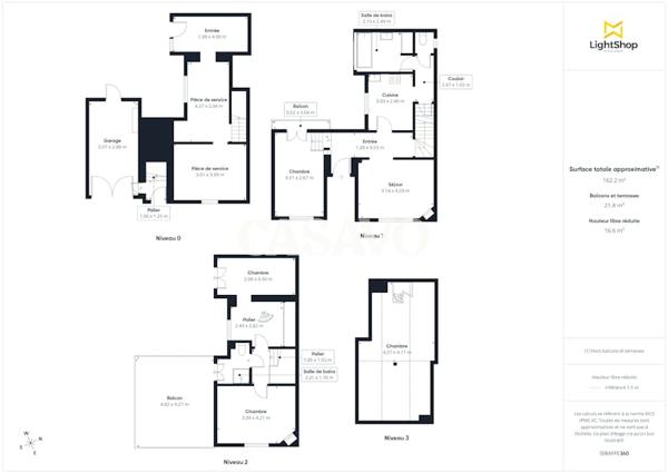 Vente Maison 5 pièces de 155m² - 94120 Fontenay-sous-Bois