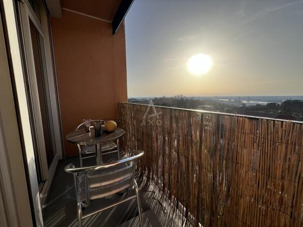 Appartement avec balcon T2 refait à neuf vue panoramique